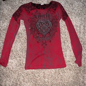 Sinful long sleeve shirt